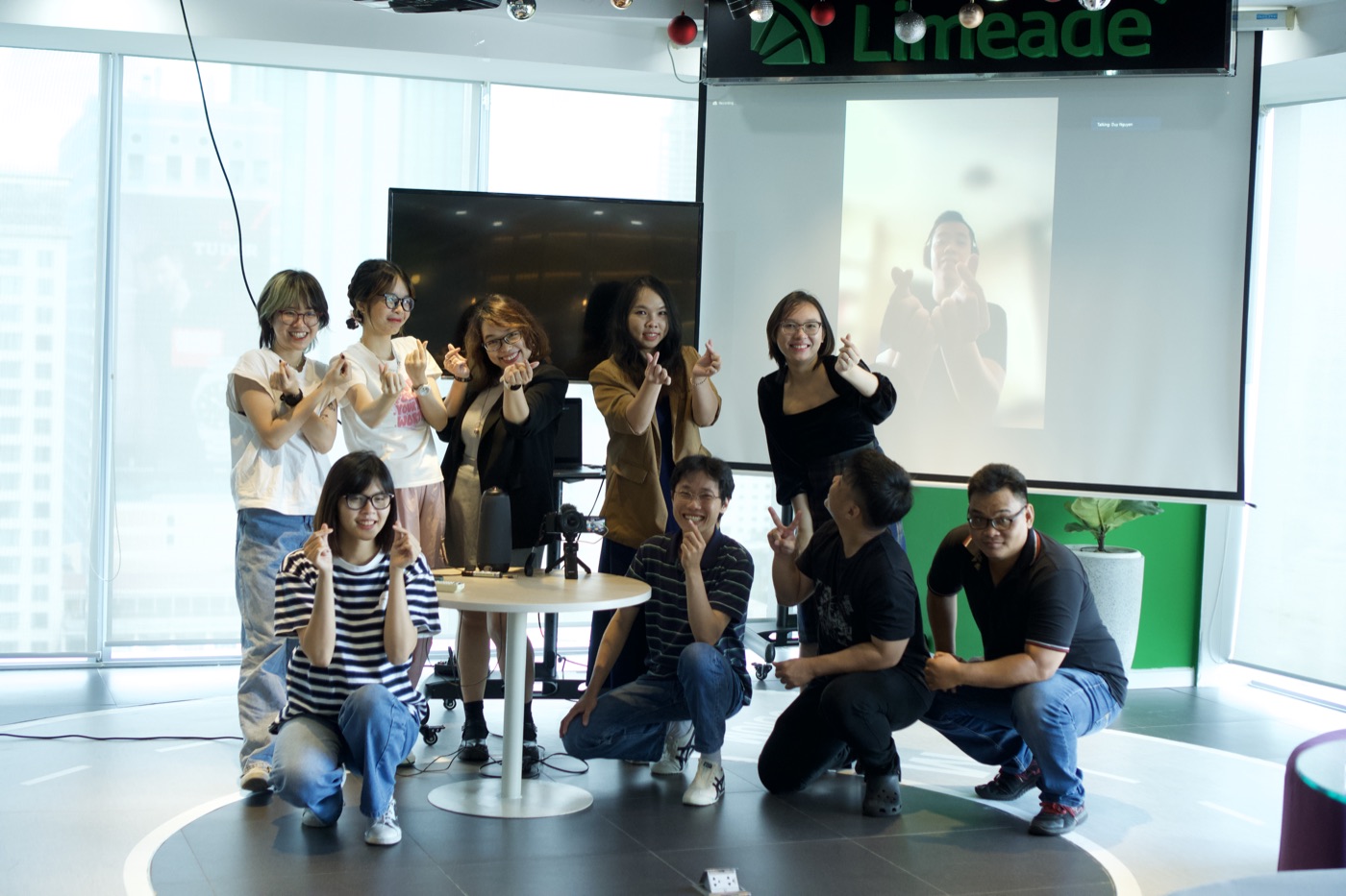 Team photo after a workshop